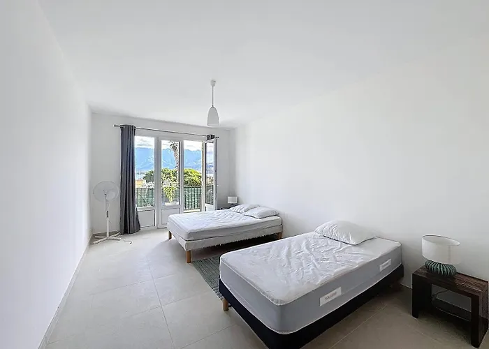 A Pied : Terrasse Vue Mer, 2 Chambres, Parking Prive 아파트 *